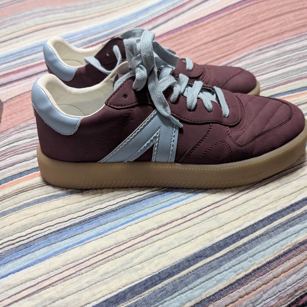 MIA Red and Blue Sneakers Retro Style